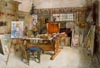 Carl Larsson del album "Nuestra casa" 1894-96